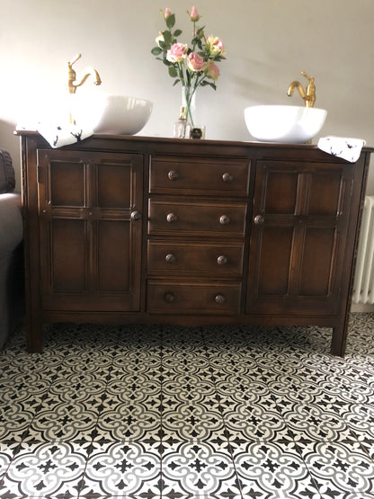 Gorgeous Ercol double vanity